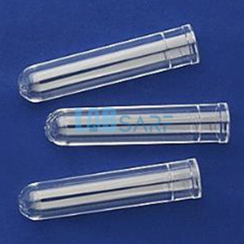 Test Tüpü, Dibi Yuvarlak, Hacim 3 ml, PS, 11,5x55 mm 500 Ad./Paket- (1 Pk)