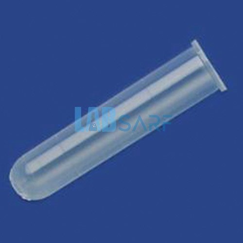 Plastik Test Tüpü, Dibi Yuvarlak, Hacim 3 ml, PP, 12x56 mm 500 Ad./Paket- (1 Pk)
