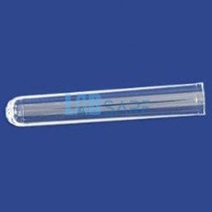 Plastik Test Tüpü, Dibi Yuvarlak, Hacim 5 ml, PS, 12x75 mm 500 Ad./Paket- (1 Pk)