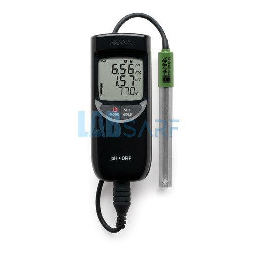 Taşınabilir Sensör Kontrollü Su Geçirmez pH/ORP/Sıcaklık Ölçer