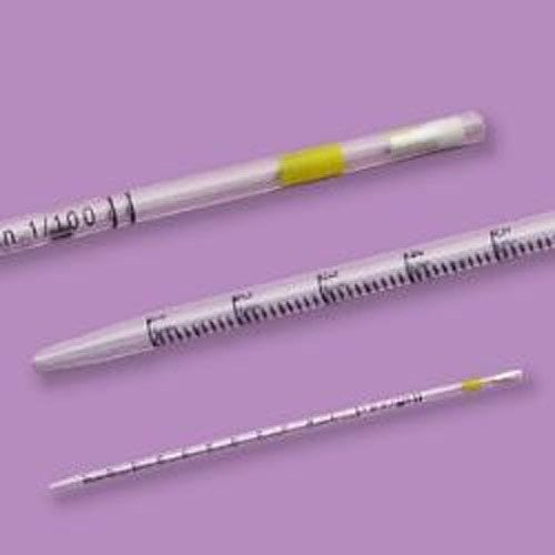 Serolojik Pipet & PS & Tek Kullanımlık & Pirojensiz & 1 ml & 25'li Poşet & 25 Adet/Paket-(1 Paket)