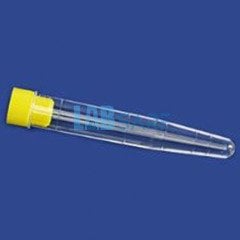 Plastik Test Tüpü, Dibi Konik, Hacim 10 ml, PS, 16x100 mm, Steril 100 Ad./Paket-(1Pk)