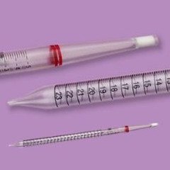 Serolojik Pipet & PS & Tek Kullanımlık & Pirojensiz & 25 ml & Tek Tek Poşette & 50 Adet/Paket-(1 Paket)