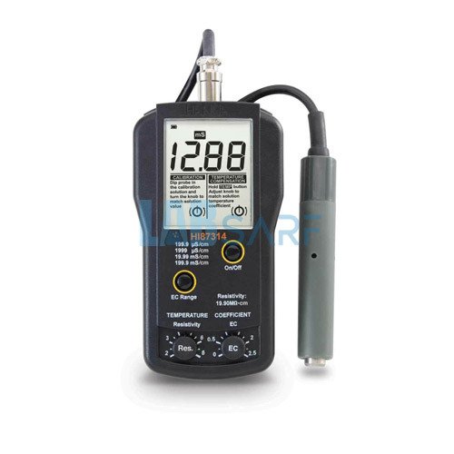 Taşınabilir EC ve Rezistivite Metre