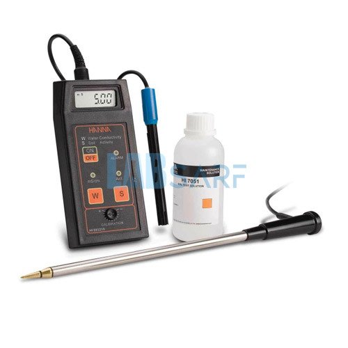 Taşınabilir Doğrudan Toprak Aktivitesi ve Çözelti İletkenlik Ölçüm Kiti