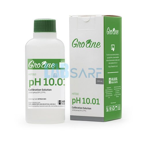 GroLine pH 10.01 Kalibrasyon Tamponu (120 mL)