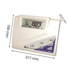 Masaüstü Ölçüm Cihazı & pH / MV / TDS / Tuzluluk / Sıcaklık / İletkenlik & AZ 86505 -1 Adet