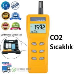 Karbondioksit Ölçüm Cihazı & AZ 7752 -1 Adet
