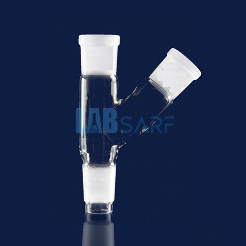 Adaptör 2 Boyunlu Dişi Şilif&Erkek Şilif: Ns 14/23 Yukarı Açılı Dişi Şilif: Ns 14/23 Çoklu Yukarı Açılı-(1 Adet)