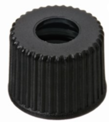 Polipropilen Vida Kapak Siyah 5.5mm Centre Hole 100Adet/Pk