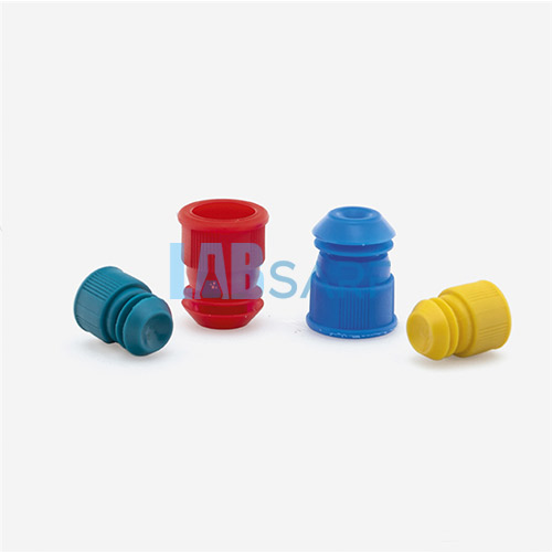 Tup Tıpası Yivli 12/13 Mm Tupler Için Kırmızı-100 Adet / Paket-(1 Paket)