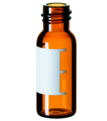 1.5ml Vida Boyunlu Vial ND-9, 32 x 11.6mm Amber Etiketli 1.Hidrolik Sınıf 100 Adet/Pk