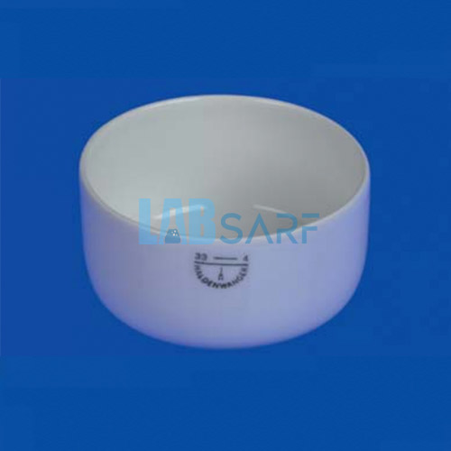 Porselen Yakma Kabı  Yuvarlak  15 ml  Uzun Form   Çap: 40 mm  Yükseklik: 21 mm