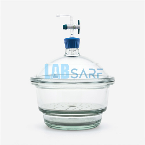 Desikatör Cam Vakumlu Çap 200 Mm-(1 Adet)