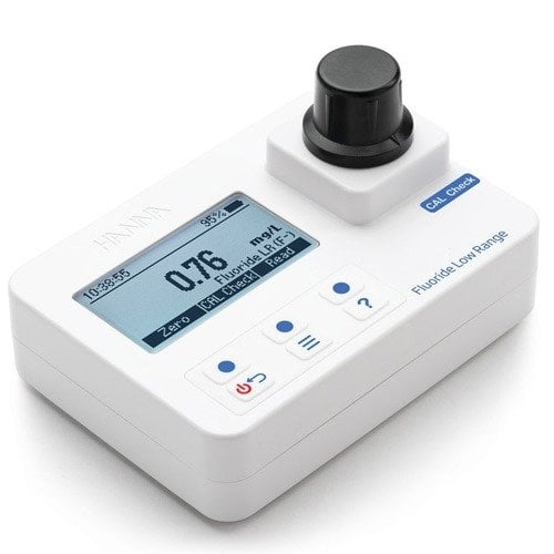 Taşınabilir Fotometre & Florür Düşük Menzilli & 0,00 ila 2,00 mg/L Aralığı & Sadece Metre -1 Adet