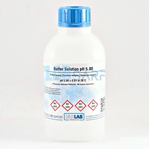 Ph Tampon Çözeltisi Ph Aralığı 5.00 ± 0.01 (Potasyum Hidrojen Ftalat, 1m Sodyum Hidroksit) - 1 L/Şişe - (1 Adet)