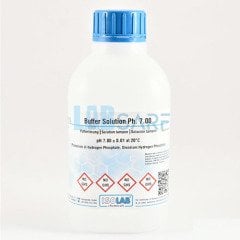 Ph Tampon Çözeltisi Ph Aralığı 7.00 ± 0.01 (Potasyum Di-Hidrojen Fosfat, Disodyum Hidrojen Fosfat)  - 1 L/Şişe - (1 Adet)