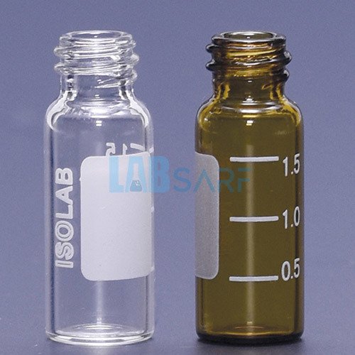 Vial Cam & Vida Kapaklı & N8 Amber 1,5 Ml - 100 Adet / Paket - (1 Paket)