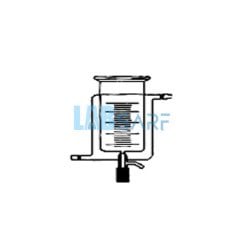 Ceketli Reaksiyon Kabı Musluklu DN100 1000 Ml - (1 Adet)