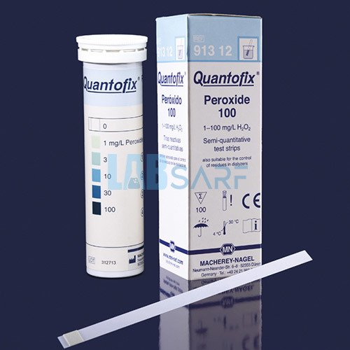 Quantofix Test Çubukları Peroksit - 100 Adet/Paket - (1 Paket)