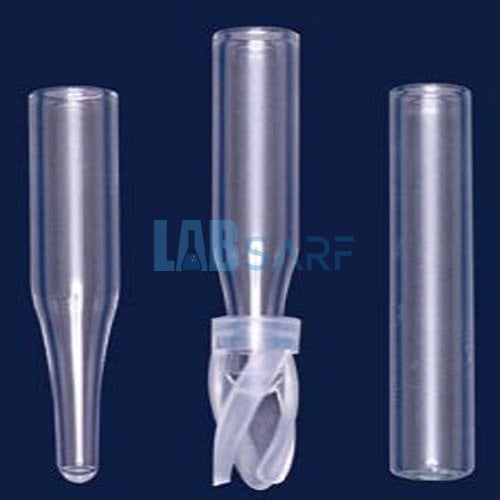 İnsert Cam & N9 Vialler İçin Konik Taban 0,2 Ml - 100 Adet / Paket - (1 Paket)