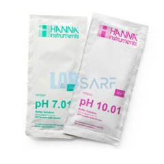 pH 7.01 ve pH 10.01 Kalibrasyon Tamponu & Sertifika İle (Her biri 5 adet Poşet) (10x20 mL)