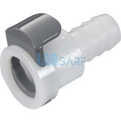 Boru Kaplini & Valfsiz & 6.4 mm & %100 Plastik (POM) & Hortum Nozüllü & Dişi Bağlantılar & 8781-1040