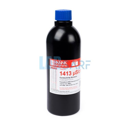 İletkenlik Standardı 1.413 µS/cm FDA Şişe (500mL)