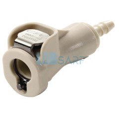 Hortum Kaplini & Çabuk Açılan & Hortum Nozullu & Valfsiz & 6.4 mm & NW 3.2 mm & 8741-1004