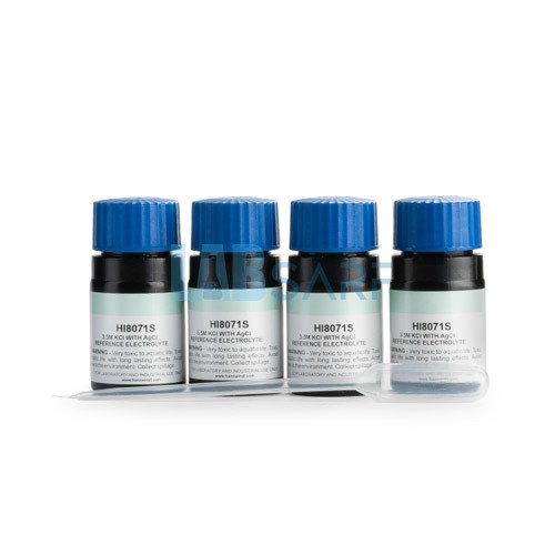 Elektrolit Solüsyonu & 3.5M KCl + AgCl & FDA Şişe (30 mL x 4Şişe)