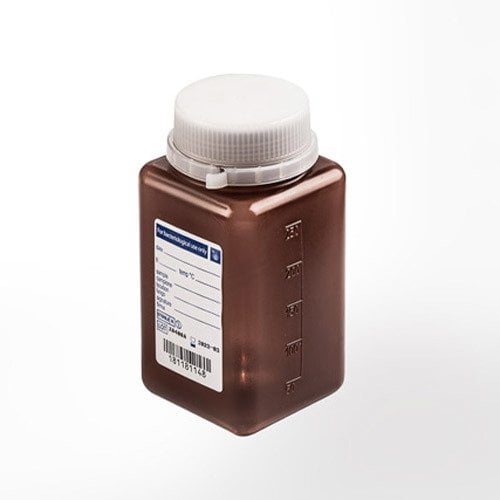 Su Numune Şişesi PP & Amber & 250 ML & Boş & Gama Steril & 1 Adet