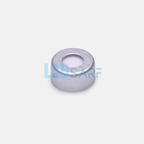 Crimp Kapak & Septa N11 Vialler İçin Ptfe / Yarıksız - 100 Adet / Paket - (1 Paket)