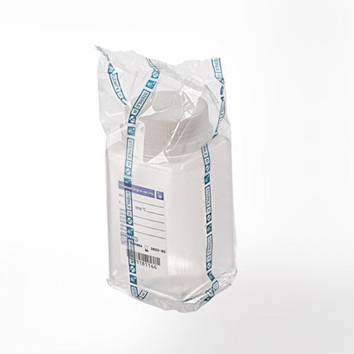 Su Numune Şişesi PP & 250 ML & Boş & Tek Tek Poşetli Gama Steril & 1 Adet